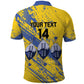 Eswatini Football Custom Polo Shirt Sihlangu Semnikati Yellow - African Pride