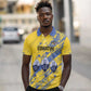 Eswatini Football Custom Polo Shirt Sihlangu Semnikati Yellow - African Pride