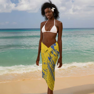 Eswatini Football Custom Sarong Sihlangu Semnikati Yellow - African Pride