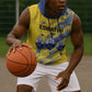 Eswatini Football Custom Sleeveless Hoodie Sihlangu Semnikati Yellow - African Pride