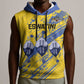 Eswatini Football Custom Sleeveless Hoodie Sihlangu Semnikati Yellow - African Pride