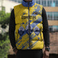 Eswatini Football Custom Sleeveless Puffer Jacket Sihlangu Semnikati Yellow