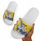 Eswatini Football Custom Slide Sandals Sihlangu Semnikati Yellow