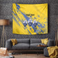 Eswatini Football Custom Tapestry Sihlangu Semnikati Yellow - African Pride