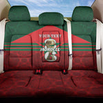 Personalized Morocco Football Back Car Seat Cover 2026 Come On Atlas Lions - African Pride