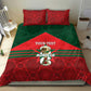 Personalized Morocco Football Bedding Set 2026 Come On Atlas Lions - African Pride