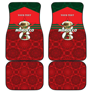 Personalized Morocco Football Car Mats 2026 Come On Atlas Lions - African Pride