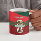Personalized Morocco Football Ceramic Mug 2026 Come On Atlas Lions - African Pride