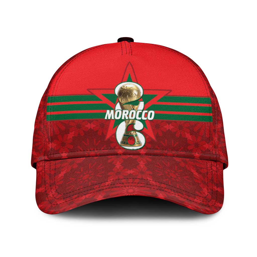 Morocco Football Classic Cap 2026 Come On Atlas Lions - African Pride