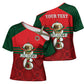 Personalized Morocco Football Cross Shoulder Shirt 2026 Come On Atlas Lions - African Pride