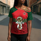 Personalized Morocco Football Cross Shoulder Shirt 2026 Come On Atlas Lions - African Pride