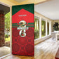 Personalized Morocco Football Door Cover 2026 Come On Atlas Lions - African Pride