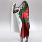 Personalized Morocco Football Hooded Blanket 2026 Come On Atlas Lions - African Pride