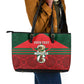 Personalized Morocco Football Leather Tote Bag 2026 Come On Atlas Lions - African Pride