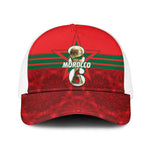 Morocco Football Mesh Trucker Cap 2026 Come On Atlas Lions - African Pride