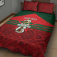 Personalized Morocco Football Quilt Bed Set 2026 Come On Atlas Lions - African Pride