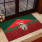 Personalized Morocco Football Rubber Doormat 2026 Come On Atlas Lions - African Pride