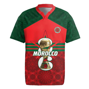 Personalized Morocco Football Rugby Jersey 2026 Come On Atlas Lions - African Pride