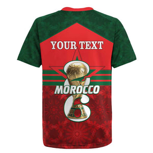 Personalized Morocco Football Rugby Jersey 2026 Come On Atlas Lions - African Pride