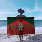 Personalized Morocco Football Sarong 2026 Come On Atlas Lions - African Pride