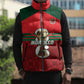 Personalized Morocco Football Sleeveless Puffer Jacket 2026 Come On Atlas Lions - African Pride