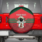 Personalized Morocco Football Spare Tire Cover 2026 Come On Atlas Lions - African Pride
