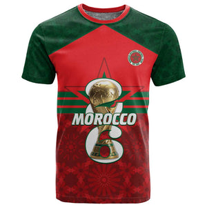 Personalized Morocco Football T shirt 2026 Come On Atlas Lions - African Pride