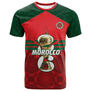 Personalized Morocco Football T shirt 2026 Come On Atlas Lions LT14