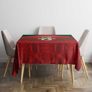 Personalized Morocco Football Tablecloth 2026 Come On Atlas Lions - African Pride
