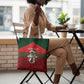 Personalized Morocco Football Tote Bag 2026 Come On Atlas Lions - African Pride