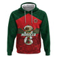 Personalized Morocco Football Zip Hoodie 2026 Come On Atlas Lions - African Pride
