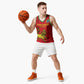 Custom Ethiopia Football Basketball Jersey 2024 Go Champions Walia Ibex LT14