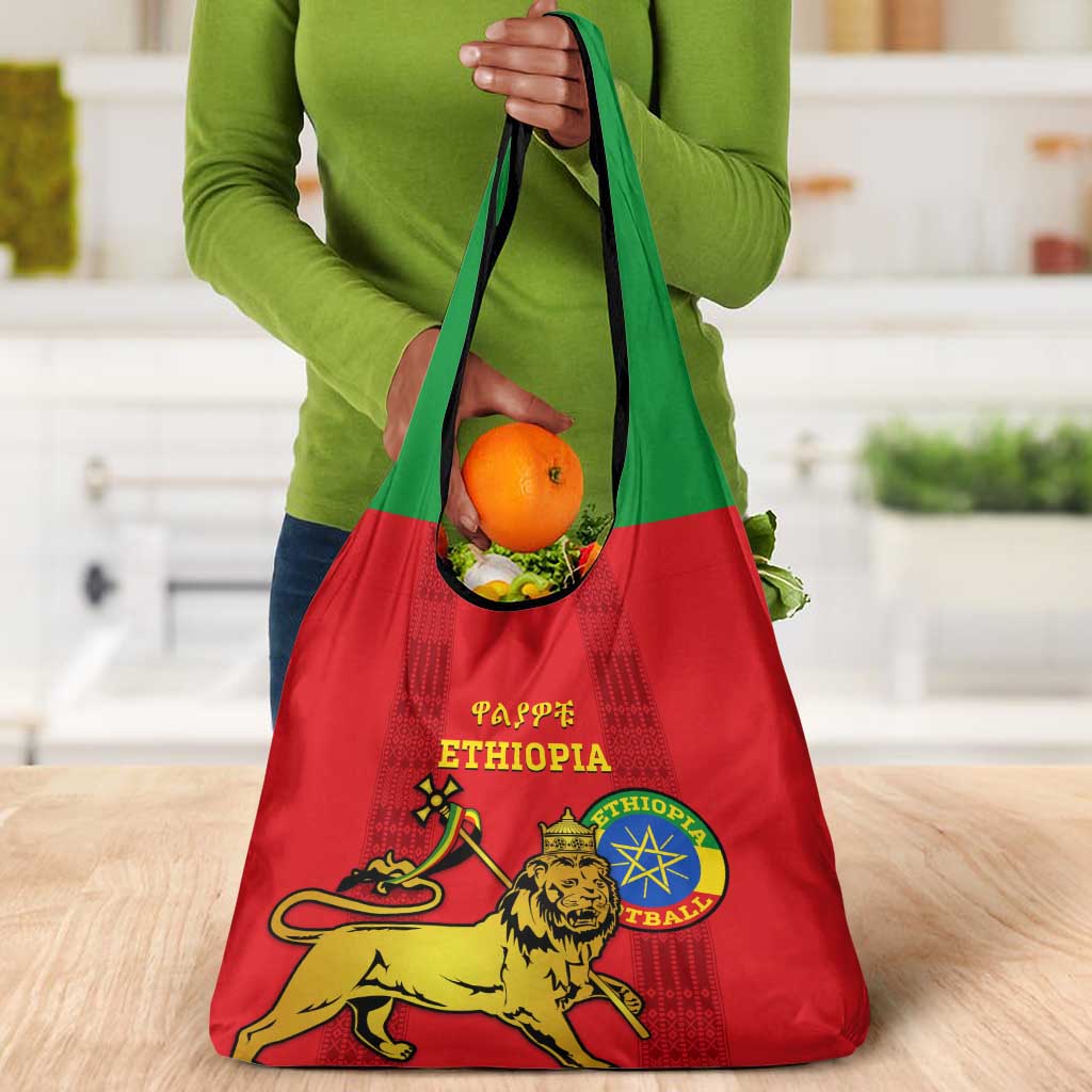 Ethiopia Football Grocery Bag 2024 Go Champions Walia Ibex