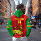 Custom Ethiopia Football Hoodie 2024 Go Champions Walia Ibex