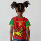 Custom Ethiopia Football Kid T shirt 2024 Go Champions Walia Ibex