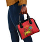 Ethiopia Football Shoulder Handbag 2024 Go Champions Walia Ibex