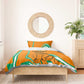 Ivory Coast Football Bedding Set 2024 Go Champions Les Elephants