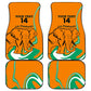 Ivory Coast Football Car Mats 2024 Go Champions Les Elephants