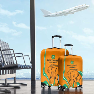Ivory Coast Football Luggage Cover 2024 Go Champions Les Elephants