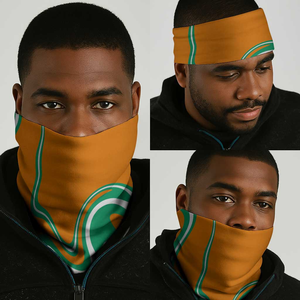 Ivory Coast Football Neck Gaiter 2024 Go Champions Les Elephants - African Pride