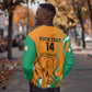 Custom Ivory Coast Football Sweatshirt 2024 Go Champions Les Elephants