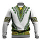 Africa Baseball Jacket African Dashiki Royal Green Version LT14