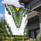 Africa Garden Flag African Dashiki Royal Green Version