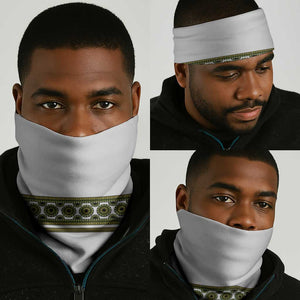Africa Neck Gaiter African Dashiki Royal Green Version - African Pride