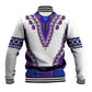 Africa Baseball Jacket African Dashiki Royal Purple Version LT14