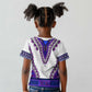 Africa Kid T shirt African Dashiki Royal Purple Version