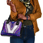 Africa Shoulder Handbag African Dashiki Royal Purple Version