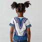 Africa Kid T shirt African Dashiki Royal Blue Version