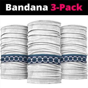 Africa Neck Gaiter African Dashiki Royal Blue Version - African Pride