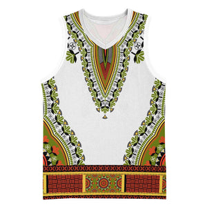 Africa Basketball Jersey African Dashiki Royal Gold Version - African Pride